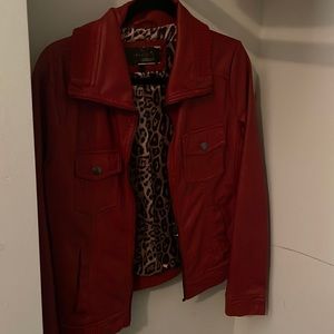 Ci sono by cavalini red jacket
